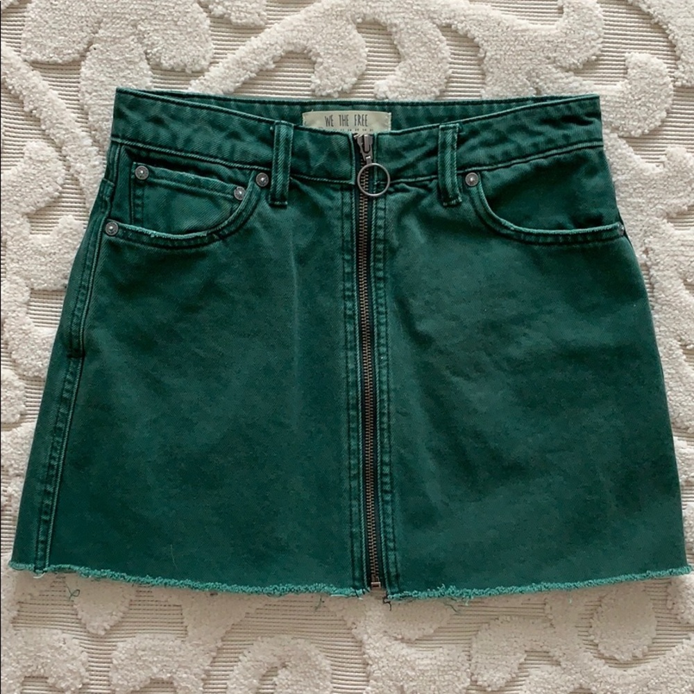 Free People Denim Skirt - Picture 3 of 7